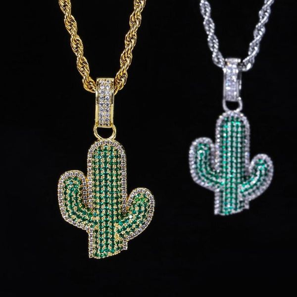 pendant necklaces men hip hop iced out cactus shape zircon male charm pendants necklace hiphop jewelry gifts, Silver
pendant necklaces men hip hop iced out cactus shape zircon male charm pendants necklace hiphop jewelry gifts, Silver