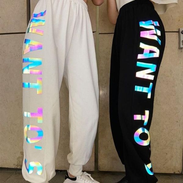 women's pants & capris nicemix jumping must-have trousers female summer 2021 tide loose high waist sweatpants printing reflective casua, Black;white
women's pants & capris nicemix jumping must-have trousers female summer 2021 tide loose high waist sweatpants printing reflective casua, Black;white