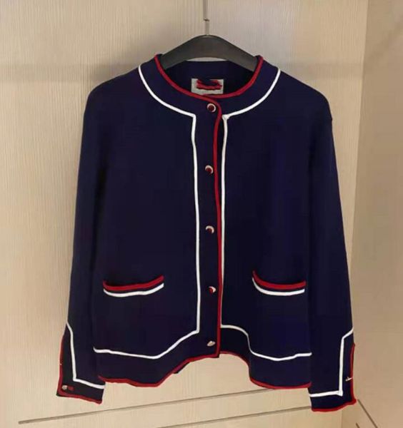 sweaters letterg agu brand cci designer patchwork cardigans for women look slimmer with british style, White;black
sweaters letterg agu brand cci designer patchwork cardigans for women look slimmer with british style, White;black