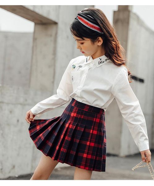 skirts explosion models spring and autumn female baby trend striped plaid skirt girls fashion college1, Blue
skirts explosion models spring and autumn female baby trend striped plaid skirt girls fashion college1, Blue