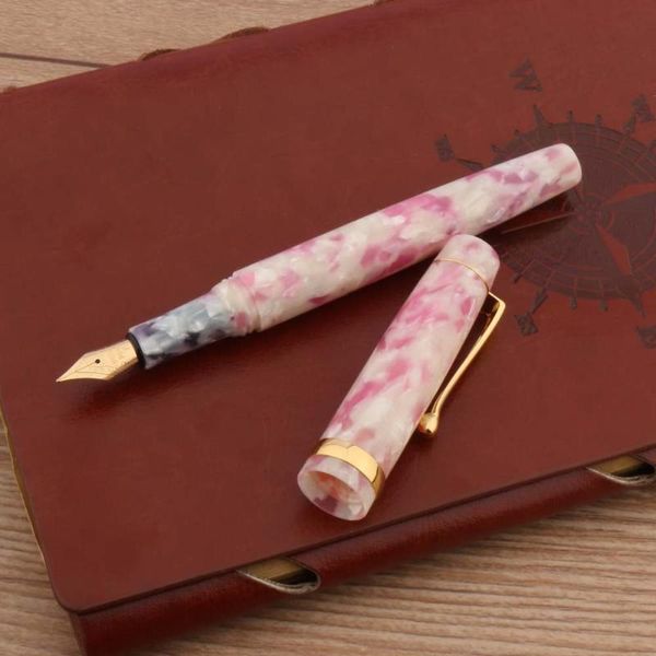 acrylic fountain pen golden spin color sakura pink business office school supplies ink pens
acrylic fountain pen golden spin color sakura pink business office school supplies ink pens