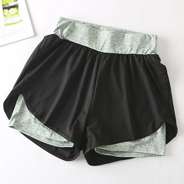 women yoga sports shorts summer high waist fitness jogger running short pants girl anti-glare workout pantalones gym clothing, White;black
women yoga sports shorts summer high waist fitness jogger running short pants girl anti-glare workout pantalones gym clothing, White;black