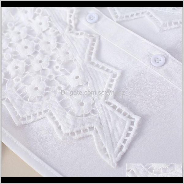 blouses shirts womens clothing apparel drop delivery 2021 hollow floral lace wavy fake collar winter sweater detachable halfshirt blouse hol, White
blouses shirts womens clothing apparel drop delivery 2021 hollow floral lace wavy fake collar winter sweater detachable halfshirt blouse hol, White