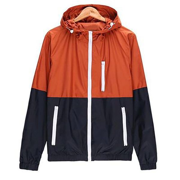 men's jackets 2021 spring windbreaker men casual lightweight jacket hooded contrast color zipper up outwear plus size 4xl, Black;brown
men's jackets 2021 spring windbreaker men casual lightweight jacket hooded contrast color zipper up outwear plus size 4xl, Black;brown