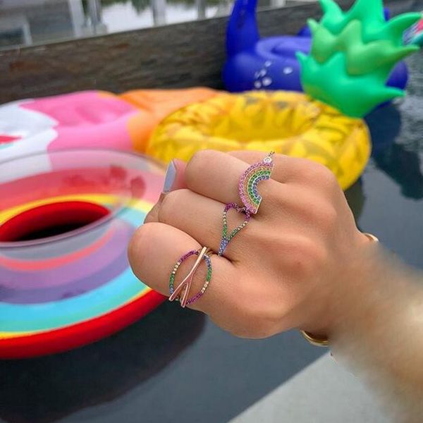 wedding rings colorful clear cz hollow heart ring for lover valentines gift gold color fashion finger jewelry trendy design, Slivery;golden
wedding rings colorful clear cz hollow heart ring for lover valentines gift gold color fashion finger jewelry trendy design, Slivery;golden