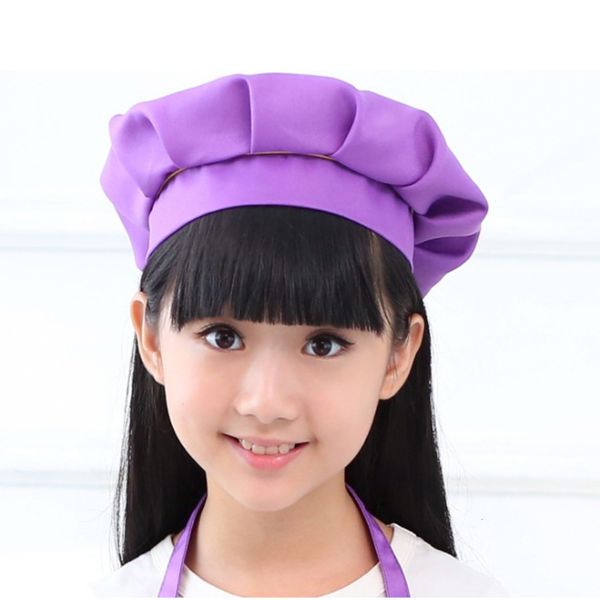 children's chef hat parent child hat baby apron children's dance christmas year's day, Yellow 
children's chef hat parent child hat baby apron children's dance christmas year's day, Yellow