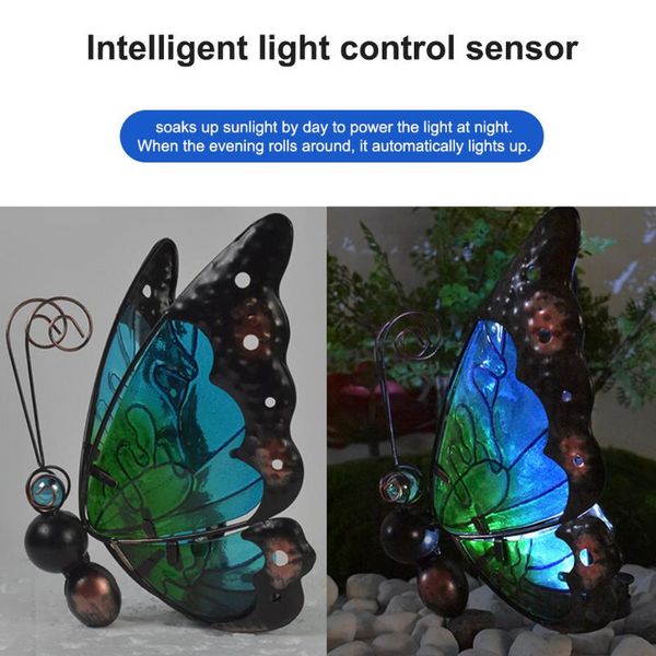 solar lamps butterfly shape gift led deck accent holiday stained glass crafts garden decor decorative light romantic waterproof art
solar lamps butterfly shape gift led deck accent holiday stained glass crafts garden decor decorative light romantic waterproof art
