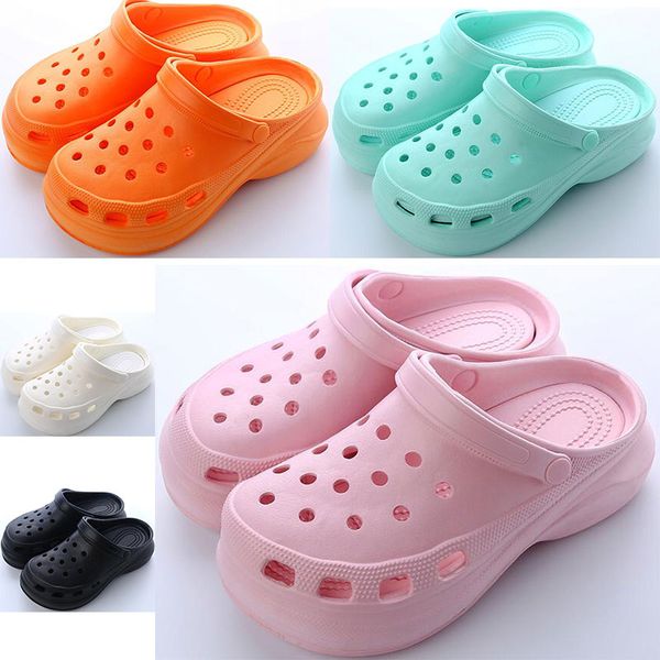 newly sale womens summer thick-soled hole shoes ladies height increase shoe black white orange pink green girl beach classic sandals slipper
newly sale womens summer thick-soled hole shoes ladies height increase shoe black white orange pink green girl beach classic sandals slipper