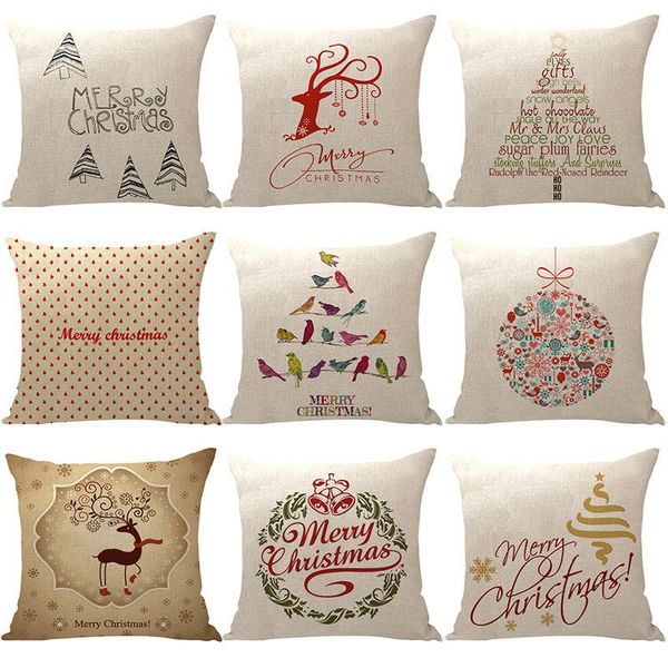 cushion/decorative pillow christmas elk letters printed home decor cushion cover 45*45cm cotton linen covers sofa cushions cases 0568
cushion/decorative pillow christmas elk letters printed home decor cushion cover 45*45cm cotton linen covers sofa cushions cases 0568