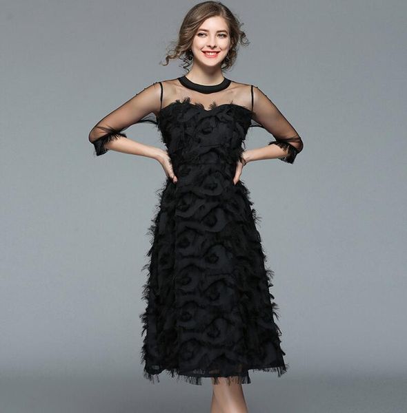 casual dresses tassels dress female black party for women tunic big sizes clothes korean spring summer, Black;gray
casual dresses tassels dress female black party for women tunic big sizes clothes korean spring summer, Black;gray