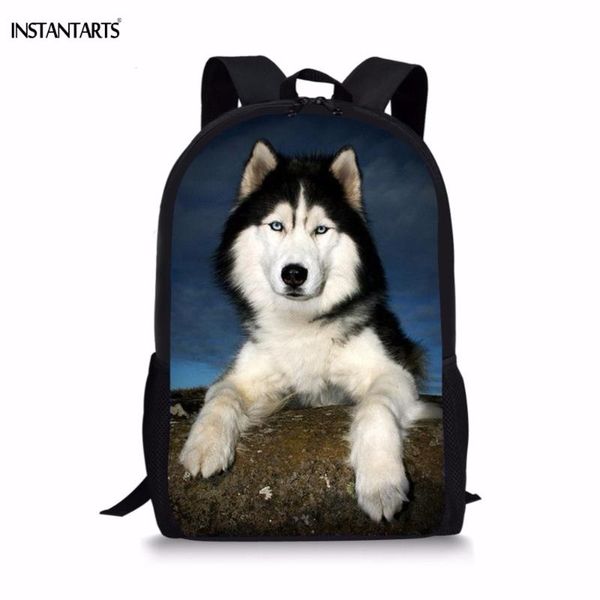 backpack instantarts funny 3d dog husky print for teenage girls boys middle school students lap-rucksacks children schoolbag
backpack instantarts funny 3d dog husky print for teenage girls boys middle school students lap-rucksacks children schoolbag