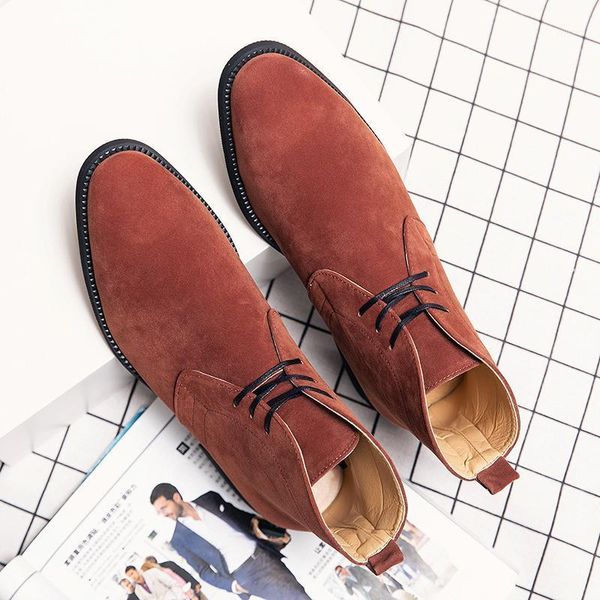 dress shoes spring man casual business shoe black brown men high suede leather large sizes mens fashion derbi1
dress shoes spring man casual business shoe black brown men high suede leather large sizes mens fashion derbi1