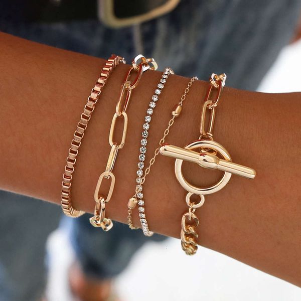 jewelry personality punk multi-layer round bead geometric inlaid diamond thick chain bracelet female, Black
jewelry personality punk multi-layer round bead geometric inlaid diamond thick chain bracelet female, Black