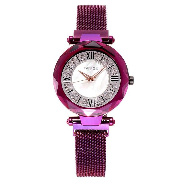 wristwatches brand sports magnet watch women's be in good luck waterproof mesh belt watches for women, Slivery;brown
wristwatches brand sports magnet watch women's be in good luck waterproof mesh belt watches for women, Slivery;brown
