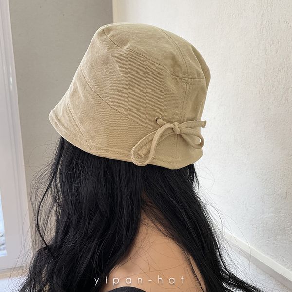fisherman's female spring and summer new sunshade bucket hat sweet soft sister lace up basin hat, Yellow
fisherman's female spring and summer new sunshade bucket hat sweet soft sister lace up basin hat, Yellow
