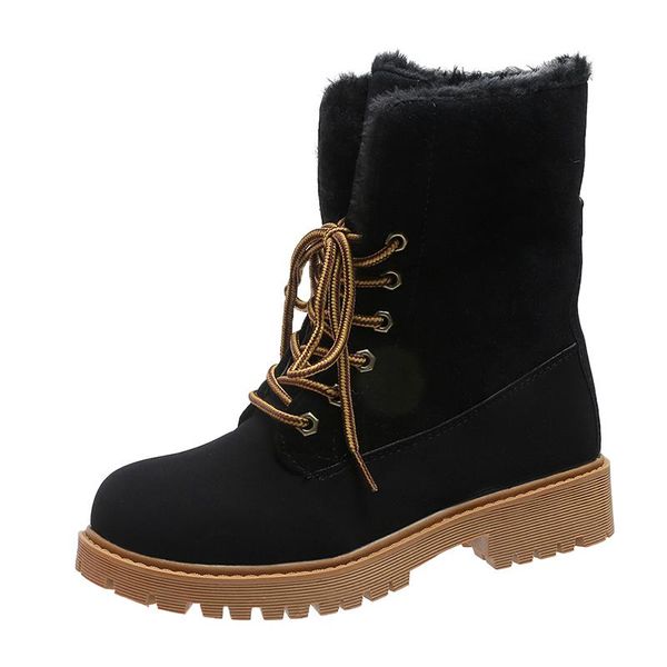 boots wholesale fashion platform winter ankle fur snow women 2021 outdoor warm plush low heel solid shoes woman, Black
boots wholesale fashion platform winter ankle fur snow women 2021 outdoor warm plush low heel solid shoes woman, Black
