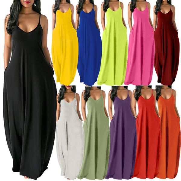 summer womens maxi floor length dress one piece dresses sleeveless gallus clothes slim elegant luxury clubwear women clothing 1028, Black;gray
summer womens maxi floor length dress one piece dresses sleeveless gallus clothes slim elegant luxury clubwear women clothing 1028, Black;gray