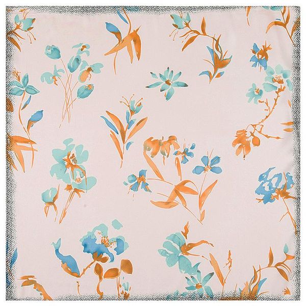 scarves 2021 women scarf hand painted flowers silk square shawls hair wraps designer pattern foulard neck bandana gift for girl, Blue;gray
scarves 2021 women scarf hand painted flowers silk square shawls hair wraps designer pattern foulard neck bandana gift for girl, Blue;gray
