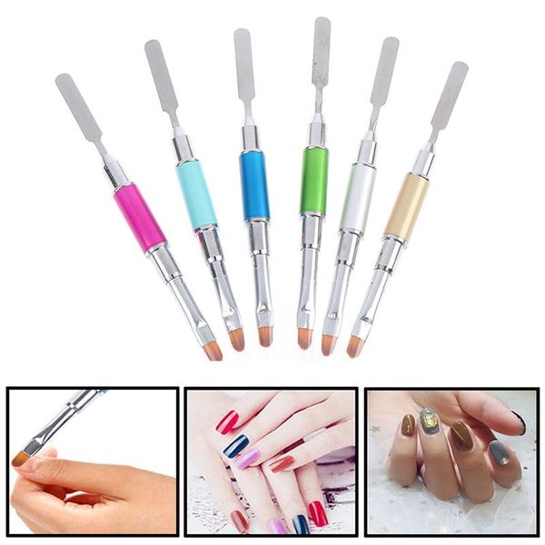 nail brushes art acrylic powder liquid carving poly uv gel extension builder flower painting brush pen spatula manicure tools, Yellow
nail brushes art acrylic powder liquid carving poly uv gel extension builder flower painting brush pen spatula manicure tools, Yellow