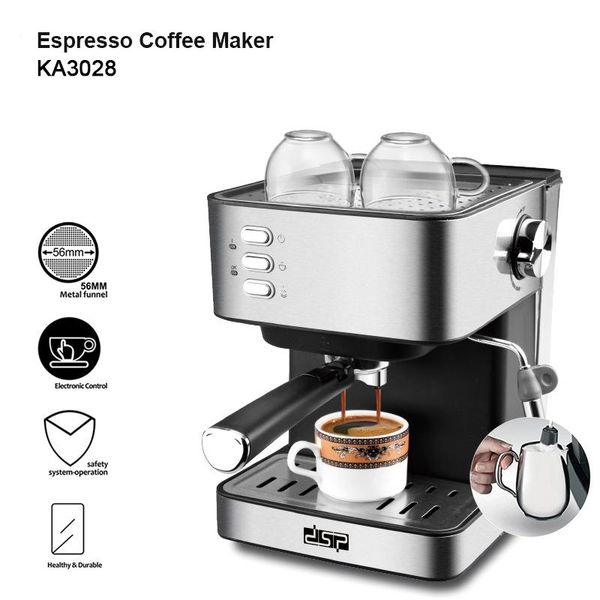 espresso coffee maker with steam milk froth function 15bar machine semi-automatic household cafetera expreso roasters
espresso coffee maker with steam milk froth function 15bar machine semi-automatic household cafetera expreso roasters