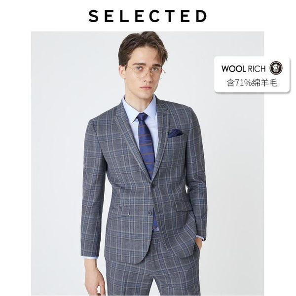 men's slim fit sheep wool plaid jacket woolen blazer t|41935y507 suits & blazers, White;black
men's slim fit sheep wool plaid jacket woolen blazer t|41935y507 suits & blazers, White;black