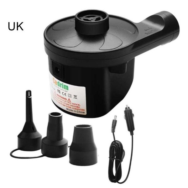 inflatable pump electric air cushion portable fast charge with 3 nozzles ac / 12v dc for outdoor camping
inflatable pump electric air cushion portable fast charge with 3 nozzles ac / 12v dc for outdoor camping