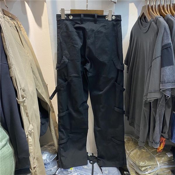 men's pants quality elastic multiple straps fashion cargo men women joggers drawstring sweatpants casual overalls trousers, Black
men's pants quality elastic multiple straps fashion cargo men women joggers drawstring sweatpants casual overalls trousers, Black