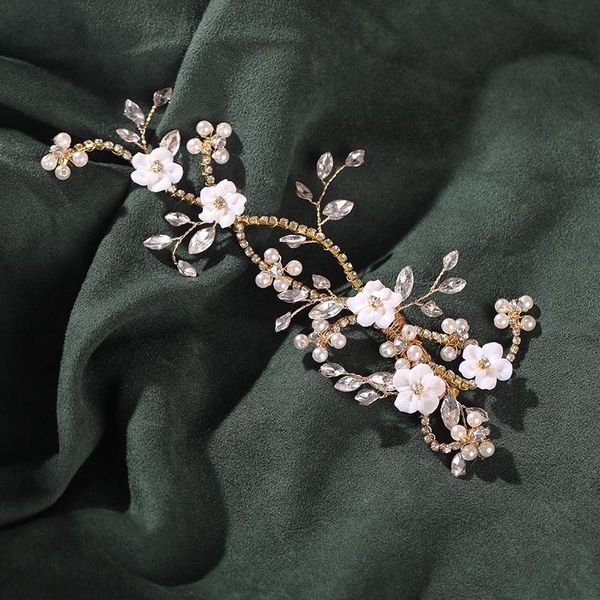 hair clips & barrettes bridal soft pottery crystal pearl flower clip floral handmade bride side jewelry bridesmaid wedding accessor, Golden;silver
hair clips & barrettes bridal soft pottery crystal pearl flower clip floral handmade bride side jewelry bridesmaid wedding accessor, Golden;silver