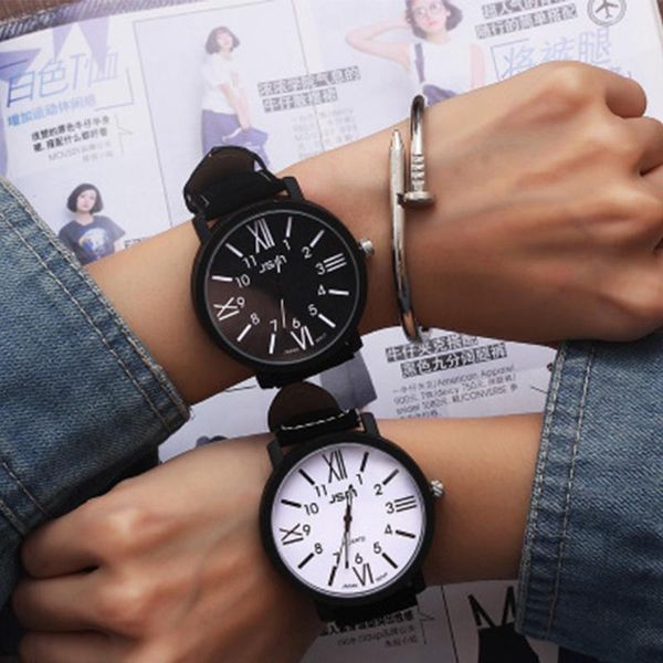 wristwatches japan and south korea simple boys scale student watch belt large dial girl couple leather, Slivery;brown
wristwatches japan and south korea simple boys scale student watch belt large dial girl couple leather, Slivery;brown