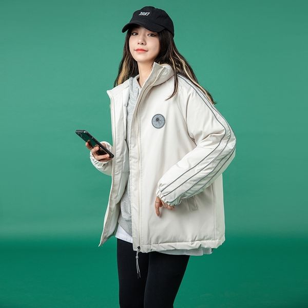 2021 new down jacket women's korean stand collar bread harajuku cotton ins net red, Black
2021 new down jacket women's korean stand collar bread harajuku cotton ins net red, Black