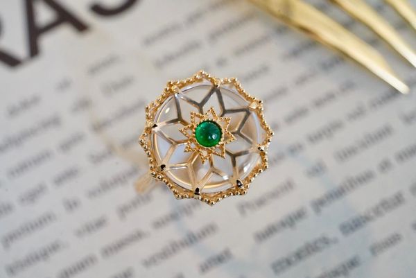 cluster rings sx solid 18k white gold square nature emerald 0.10ct for women birthday's presents fine jewelry presentssx, Golden;silver
cluster rings sx solid 18k white gold square nature emerald 0.10ct for women birthday's presents fine jewelry presentssx, Golden;silver