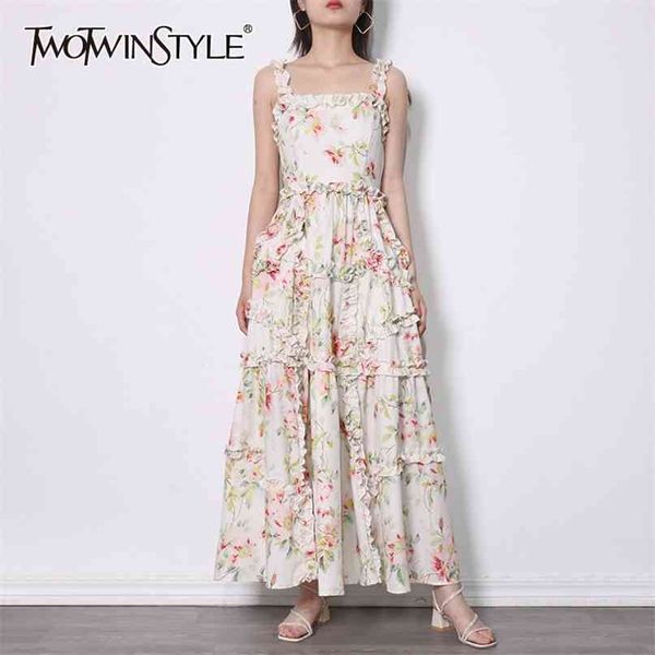 print dress for women square collar sleeveless high waist a line ankle length hit color dresses females summer 210520, Black;gray
print dress for women square collar sleeveless high waist a line ankle length hit color dresses females summer 210520, Black;gray