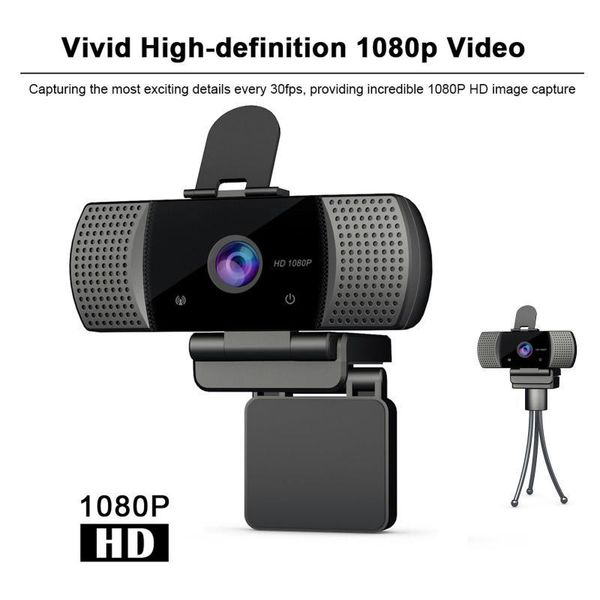 web camera webcam full hd 1080p with microphone & cover video for computer lappc gamer complete webcams
web camera webcam full hd 1080p with microphone & cover video for computer lappc gamer complete webcams