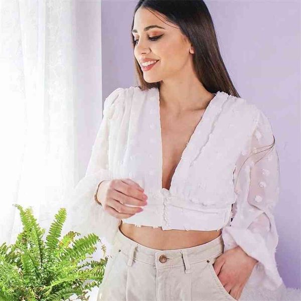 women summer chiffon short shirt casual 3/4 sleevesleeve female v-neck and blouses button black shirts camisas mujer 210422, White
women summer chiffon short shirt casual 3/4 sleevesleeve female v-neck and blouses button black shirts camisas mujer 210422, White