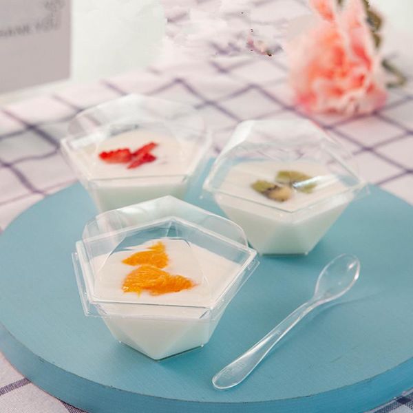 disposable cups & straws creative transparent pudding 100ml party birthday favor ice cream jelly yogurt plastic cup with lid
disposable cups & straws creative transparent pudding 100ml party birthday favor ice cream jelly yogurt plastic cup with lid