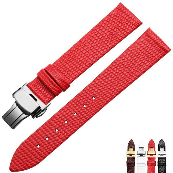 watch bands ultrathin lizard pattern genuine leather strap 14mm 16mm 18mm 20mm with buckle replace bracelet men and female wristband, Black;brown
watch bands ultrathin lizard pattern genuine leather strap 14mm 16mm 18mm 20mm with buckle replace bracelet men and female wristband, Black;brown