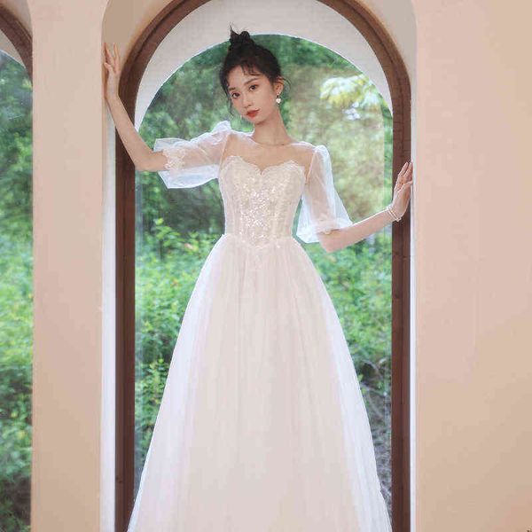 luxury street style dresses autumn and winter 2021 bride engagement wedding toast go out light gauze bubble sleeve host, Black;pink
luxury street style dresses autumn and winter 2021 bride engagement wedding toast go out light gauze bubble sleeve host, Black;pink