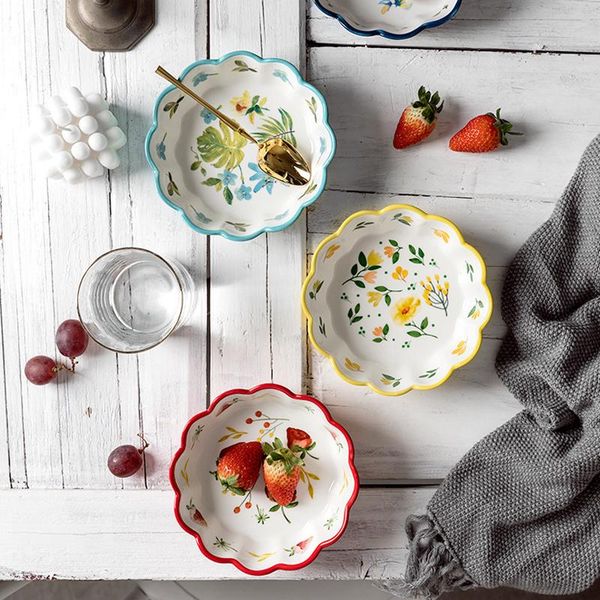 japanese ceramic bowl household tableware fruit salad wave lace cute creative strawberry rice bowls
japanese ceramic bowl household tableware fruit salad wave lace cute creative strawberry rice bowls