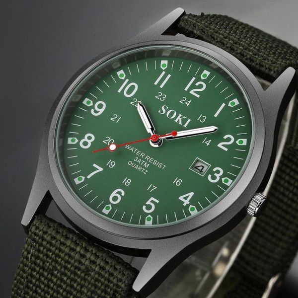 wristwatches soki men's nylon 30m waterproof quartz luxury watch men designer brand famous business male smart saat erkek, Slivery;brown
wristwatches soki men's nylon 30m waterproof quartz luxury watch men designer brand famous business male smart saat erkek, Slivery;brown
