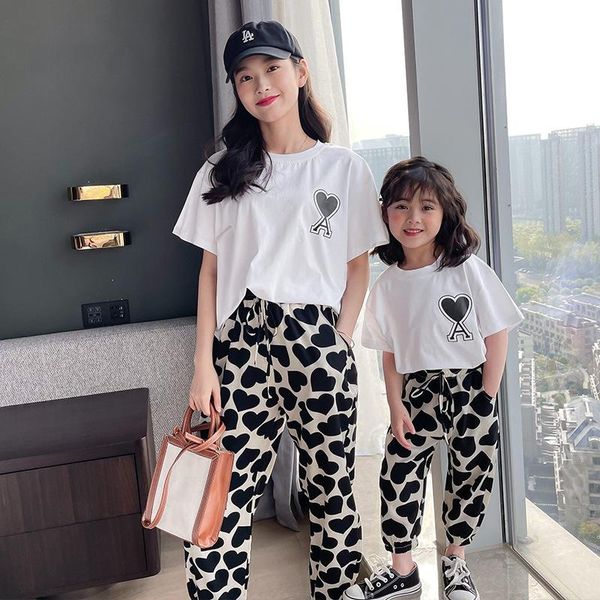 family matching outfits 2021 summer parent-child wear mother-daughter round neck short-sleeved printed love mommy and me clothes kids girls, Blue
family matching outfits 2021 summer parent-child wear mother-daughter round neck short-sleeved printed love mommy and me clothes kids girls, Blue