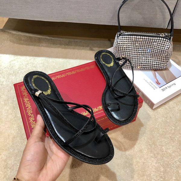 summer 2020 latest creole diamond ladies sandals importing leather outsole 2.0cm flat size:34-41, Black
summer 2020 latest creole diamond ladies sandals importing leather outsole 2.0cm flat size:34-41, Black