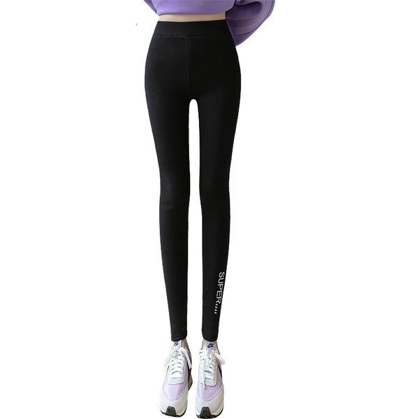 pant winter cotton plus velvet nine stitches outer women's wear a high waist piece warmer pants longer length leggings, White
pant winter cotton plus velvet nine stitches outer women's wear a high waist piece warmer pants longer length leggings, White