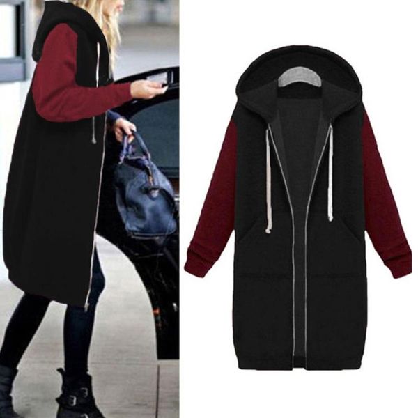 women casual fashion coat solid jacket zipper pocket long sleeve outwear streetwear winter warm coats oversized women's jackets, Black;brown
women casual fashion coat solid jacket zipper pocket long sleeve outwear streetwear winter warm coats oversized women's jackets, Black;brown
