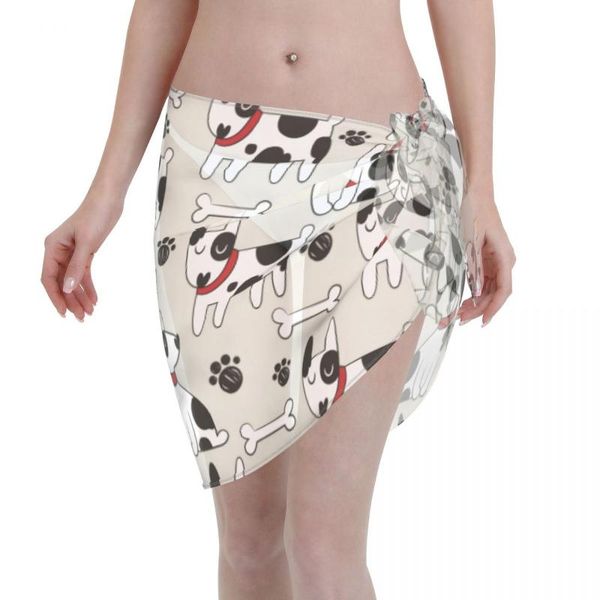women's swimwear 2021 beach bikini cover ups wrap skirt dog patternd women bathing suit swimsuit beachwear, White;black
women's swimwear 2021 beach bikini cover ups wrap skirt dog patternd women bathing suit swimsuit beachwear, White;black