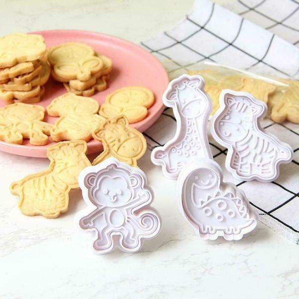 baking moulds 4pcs/set cartoon monkey plastic biscuit mold diy kitchen cake decorating tools cookie cutter stamp fondant embosser
baking moulds 4pcs/set cartoon monkey plastic biscuit mold diy kitchen cake decorating tools cookie cutter stamp fondant embosser
