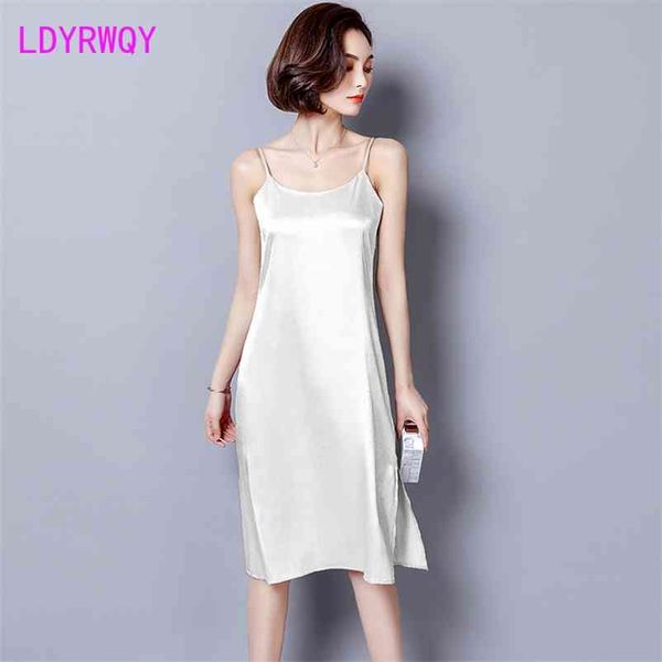 ldyrwqy summer fashion slim korean sling pure color round neck wild side split temperament dress 210603, Black;gray
ldyrwqy summer fashion slim korean sling pure color round neck wild side split temperament dress 210603, Black;gray