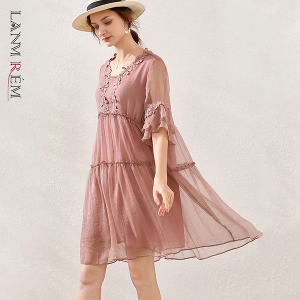 women black big size ruffles chiffon dress round neck short sleeve loose fit female fashion summer 2e1733 210507, Black;gray
women black big size ruffles chiffon dress round neck short sleeve loose fit female fashion summer 2e1733 210507, Black;gray