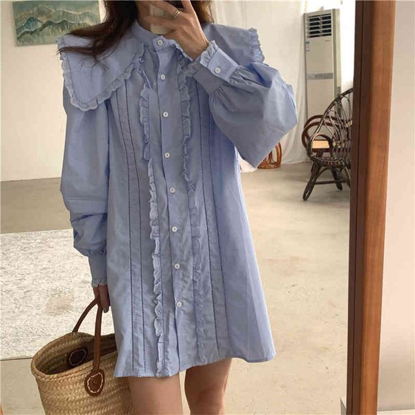 casual dresses 2021 elegant french solid streetwear turn-down collar gentle loose long sleeve retro sweet mini es vestidos svs1, Black;gray
casual dresses 2021 elegant french solid streetwear turn-down collar gentle loose long sleeve retro sweet mini es vestidos svs1, Black;gray