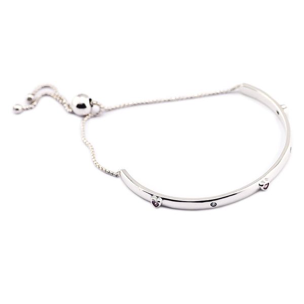 explosion of love bangles fancy pink heart stone & clear cz crystal charms bracelets women silver 925 jewelry, Black
explosion of love bangles fancy pink heart stone & clear cz crystal charms bracelets women silver 925 jewelry, Black