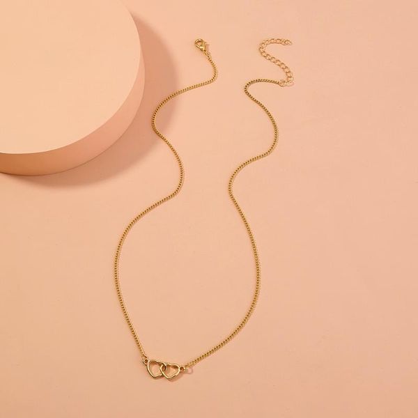 chains valentine's day gift heart to necklace fashion all-match metal ladies clavicle chain, Silver
chains valentine's day gift heart to necklace fashion all-match metal ladies clavicle chain, Silver